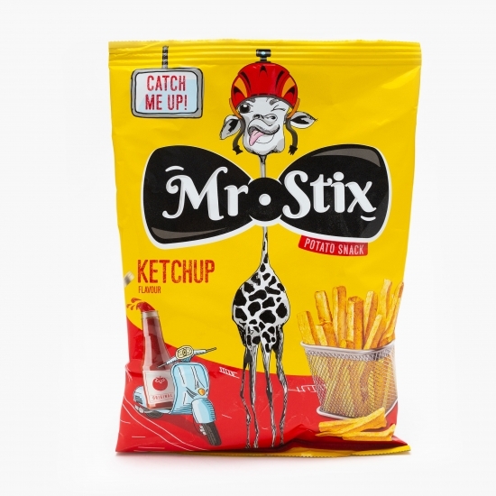 Snacks de cartofi cu aromă de ketchup 50g