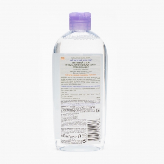 Apă micelară pentru întreaga familie Very Pure 400ml