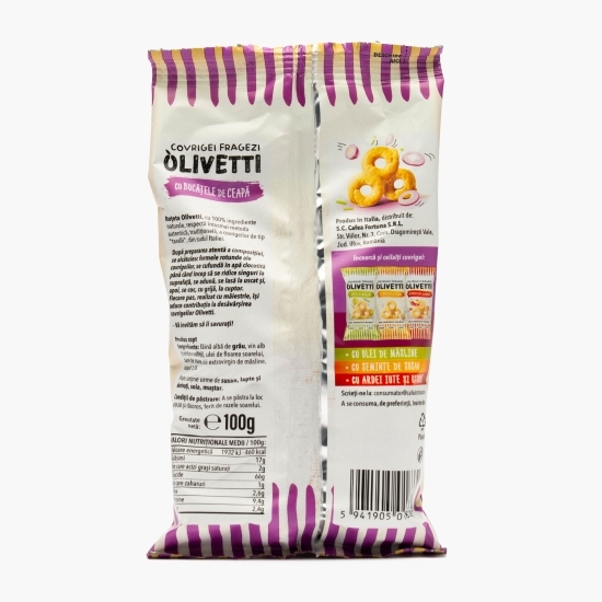 Covrigei fragezi cu bucățele de ceapă, 100g