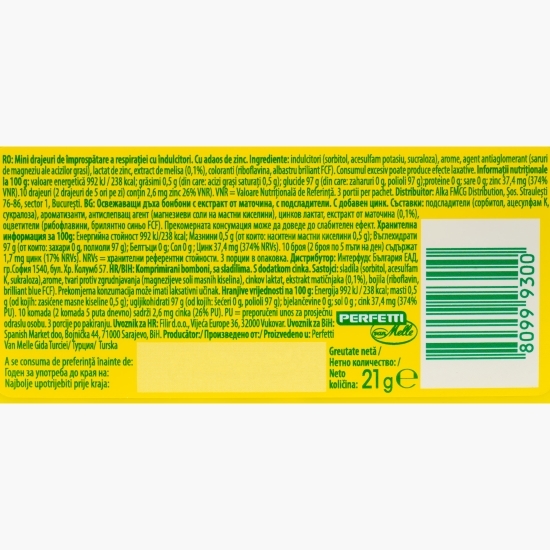 Dropsuri cu lămâie Clean Breath, fără zahăr adăugat, 30 buc