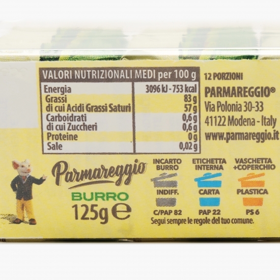 Unt 83% grăsime, 12 porții, 125g