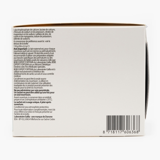 Fortifiant de lapte matern ProExpert FMS, pentru prematuri, Nutricia, 110g, 50 plicuri x 2.2g