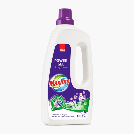 Detergent de rufe lichid Gel Spring Flowers 20 spălări, 1l