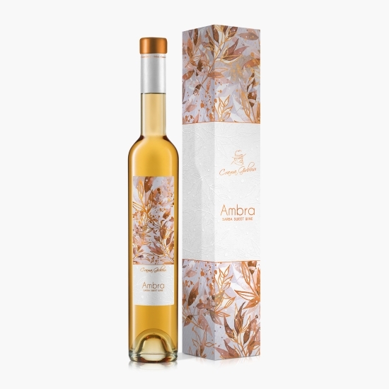Vin alb dulce Ambra Șarba, 13%, 0.375l