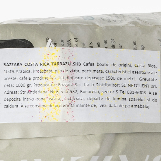 Cafea boabe Costa Rica Tarrazu 1kg