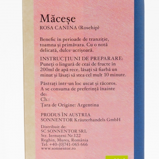 Ceai de măceșe eco 100g
