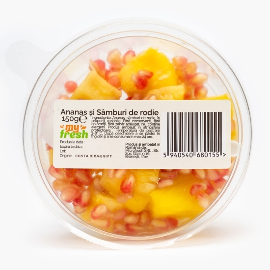 Mix ananas și sâmburi de rodie 150g