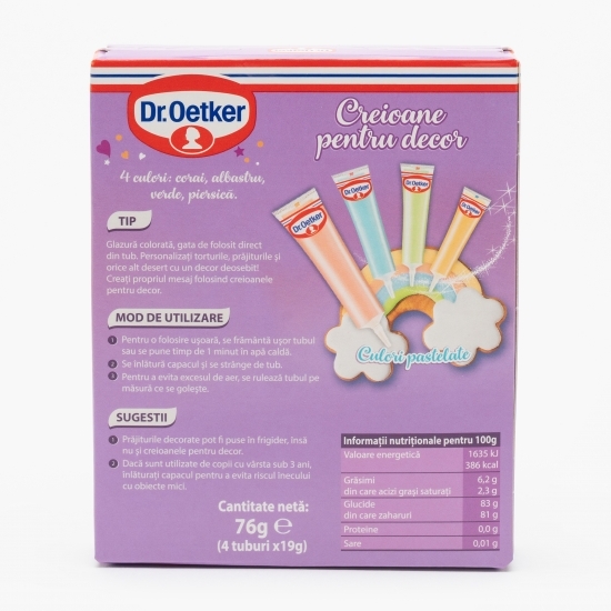 Creioane pentru decor deserturi 76g
