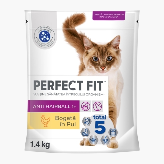 Hrană uscată pentru pisici adulte, 1.4 kg, cu pui 