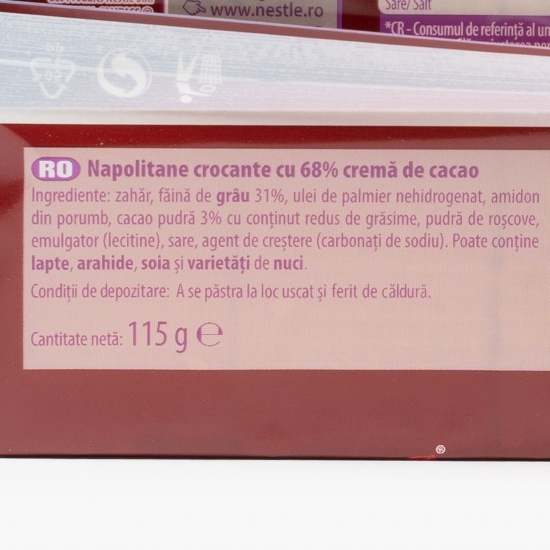 Napolitane ZiBună cacao 115g