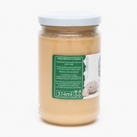 Fasole bătută cu usturoi 300g