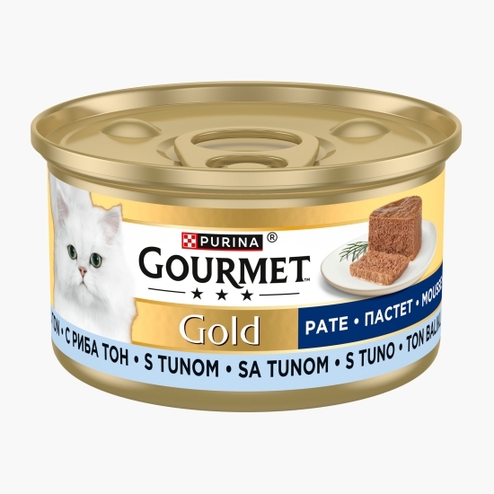 Hrană umedă pentru pisici, mousse, 85g, cu ton