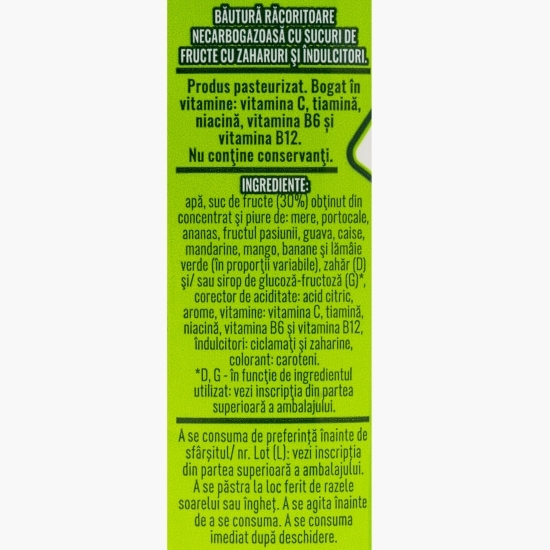 Băutură necarbonatată cu suc de fructe Exotic 200ml