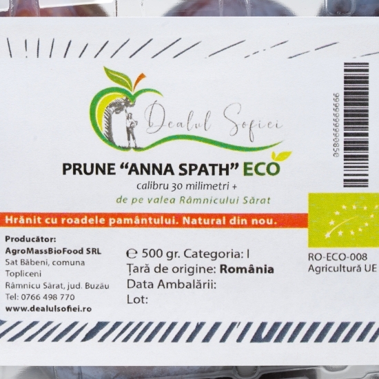 Prune Anna Spath eco, România 500g