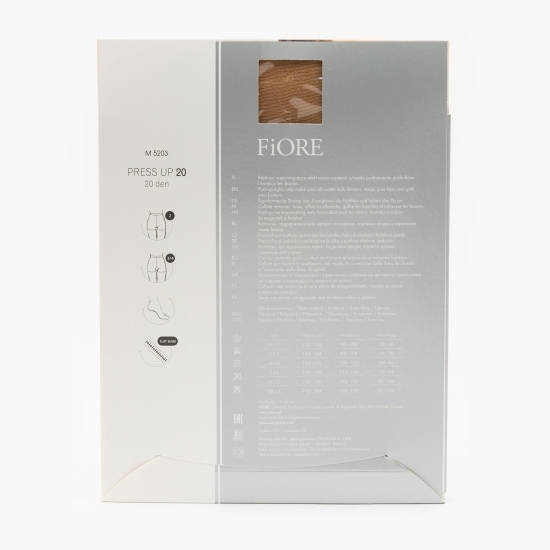 Ciorap modelator Fiore Press Up Medica 20den Light Natural no. 4