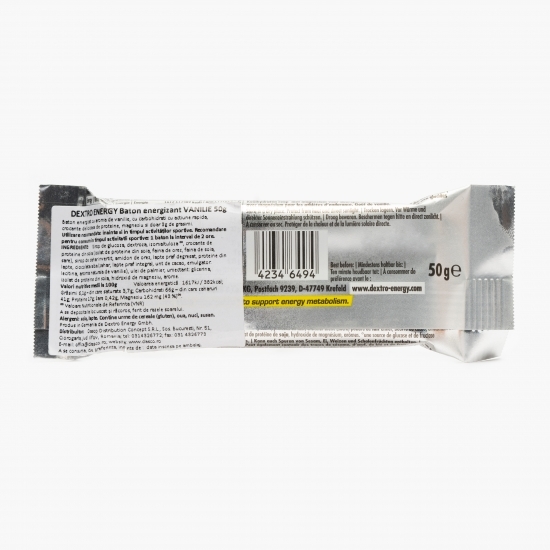 Baton energizant vanilie 50g