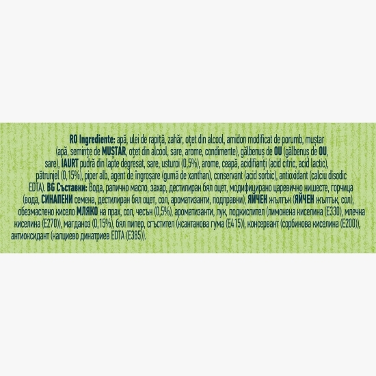 Sos de usturoi și ierburi 0.25l