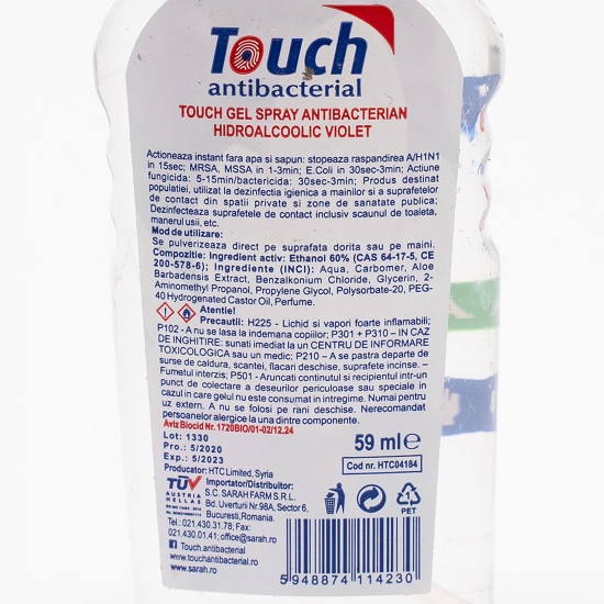 Spray mâini antibacterian Violet 59ml