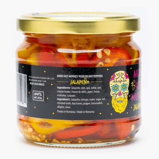Ardei iuți Jalapeno, murați 365g