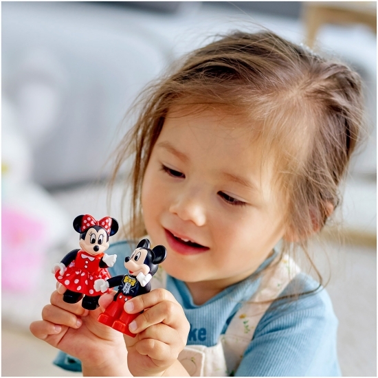 Trenul zilei aniversare Mickey și Minnie Disney, 10941 Duplo, 22 piese, +2 ani