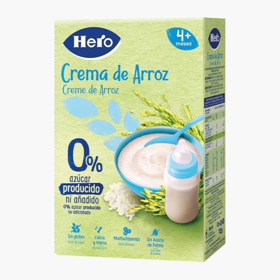 Cremă de orez fără gluten, +4 luni, 220g