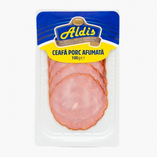 Ceafă de porc afumată 100g
