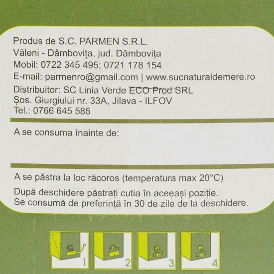 Suc de mere și sfeclă roșie 3l