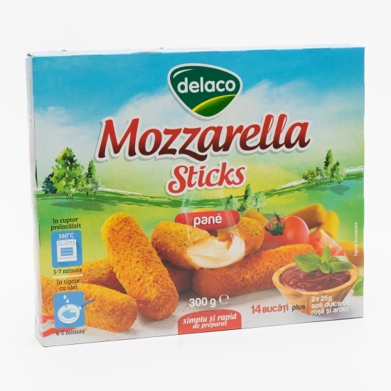 Mozzarella sticks pane 300g