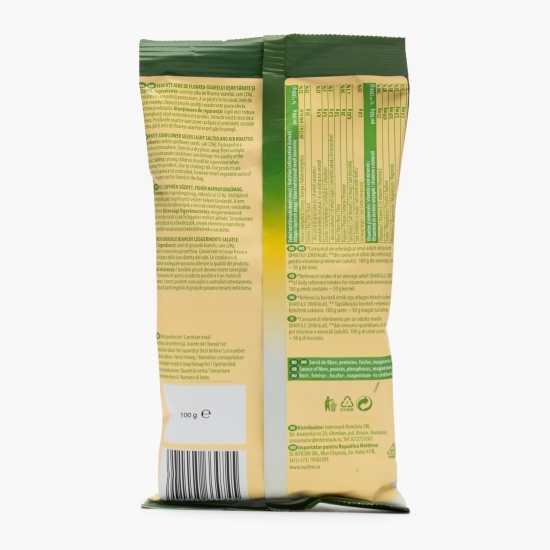 Semințe floarea-soarelui albe, ușor sărate 100g