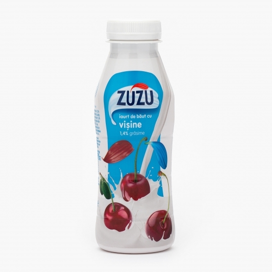 Iaurt de băut cu vișine 1,4% grăsime 320g