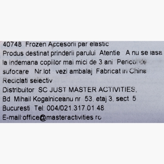 Set elastice păr Fantezie, 15 buc