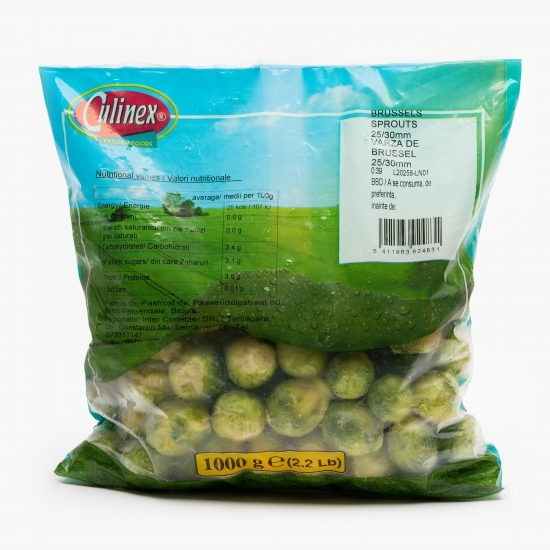 Varză de Bruxelles congelată 1000g