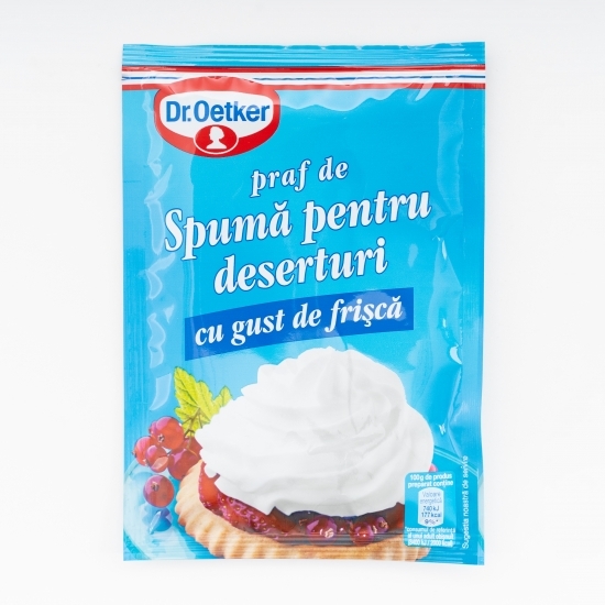 Praf de spumă pentru deserturi cu gust de frișcă 48g
