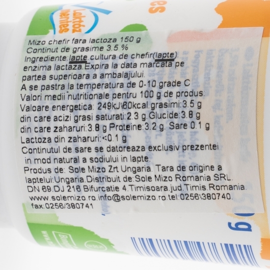 Kefir fără lactoză 150g