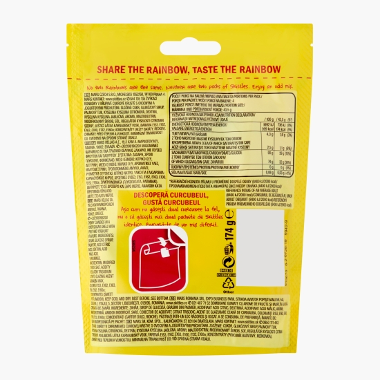 Bomboane gumate cu aromă de fructe și iaurt 174g