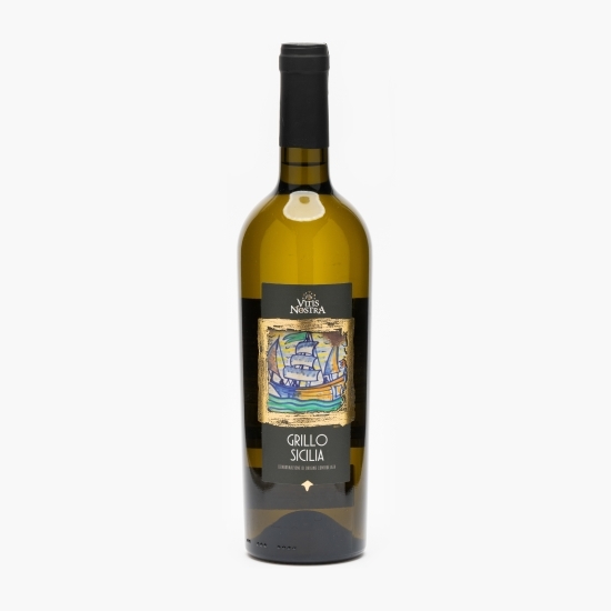 Vin alb sec Grillo Sicilia, 12%, 750ml