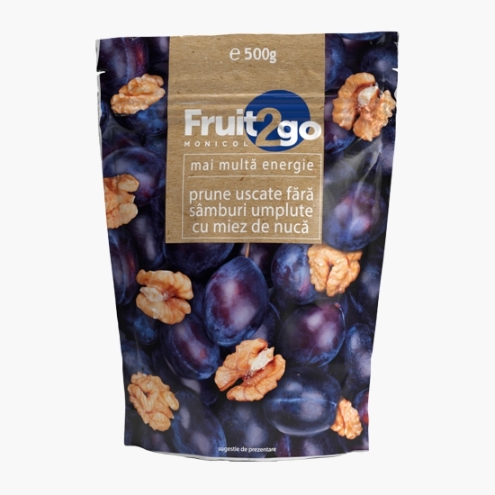 Prune uscate umplute cu nuci 500g