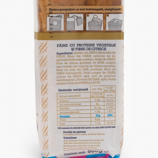 Pâine toast Activ 500g