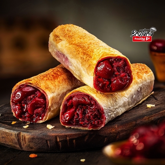 Plăcintă întinsă de Turnu cu vișine 265g