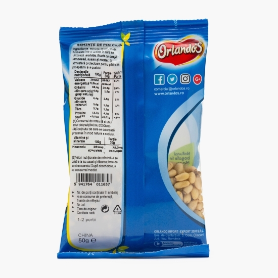 Semințe de pin crude 50g