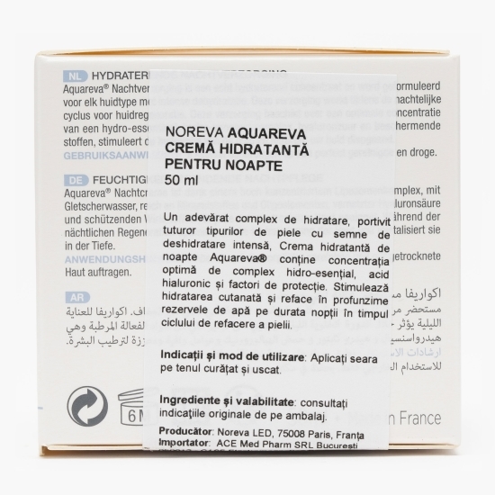 Cremă hidratantă pentru noapte Aquareva 50ml