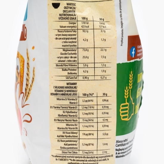 Cereale pentru mic dejun cu scorțișoară 450g
