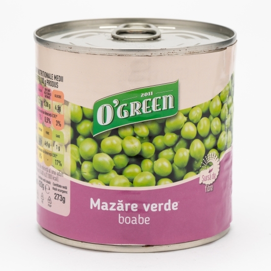 Mazăre verde boabe 420g