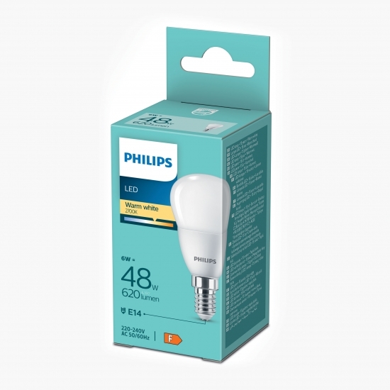 Bec LED Warm White 48W P45 E14