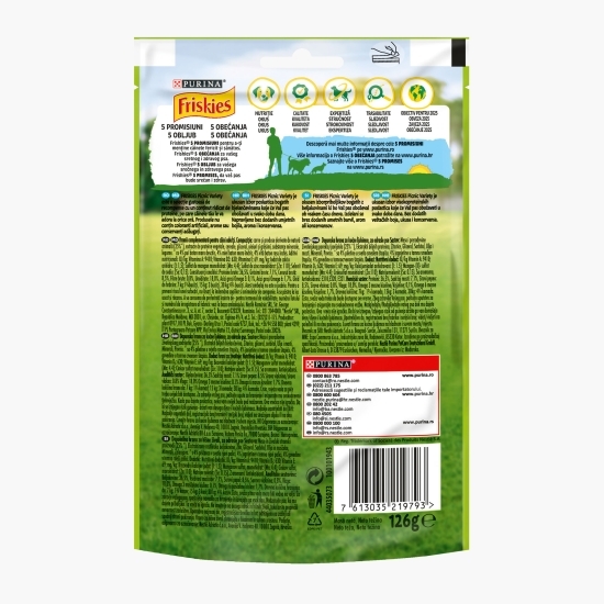 Recompense pentru câini, 126g, Picnic Variety cu vită, pui, miel