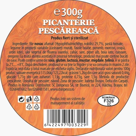 Picanterie pescărească 300g