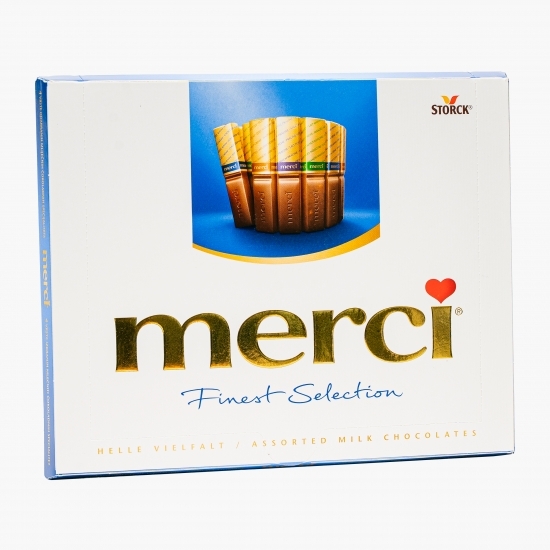 Mini ciocolate asortate Finest Selection 4 sortimente, 250g