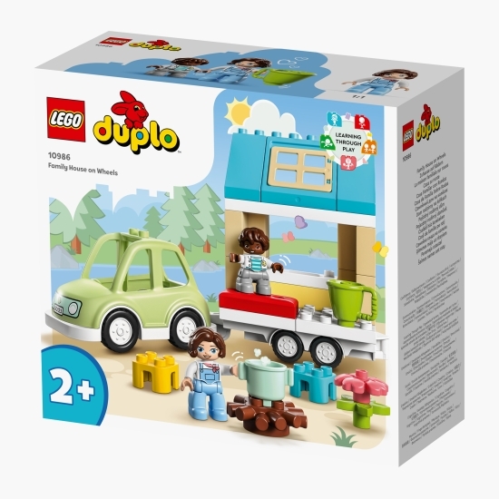 Casă de familie pe roți, 10986 Duplo, 2+ ani