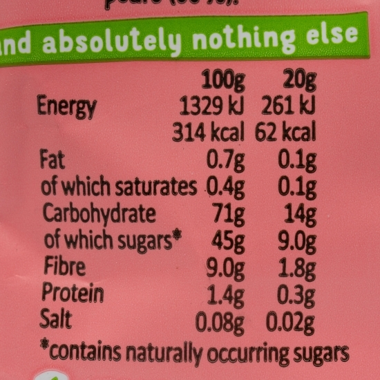 Jeleuri în formă de lăbuțe de urs, cu căpșuni și mere, fără zahăr adăugat 20g