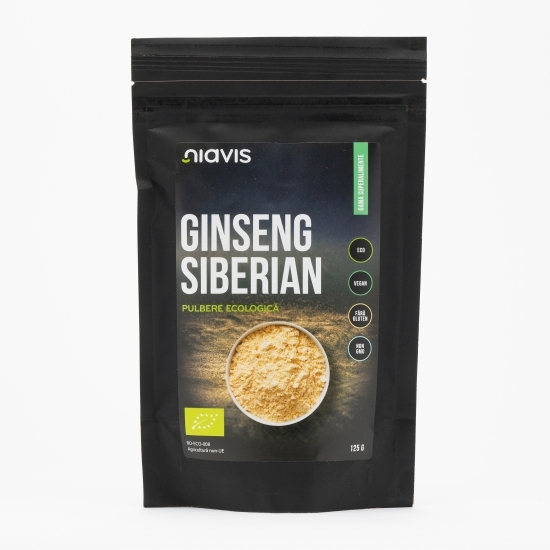 Ginseng siberian pulbere ecologică 125g